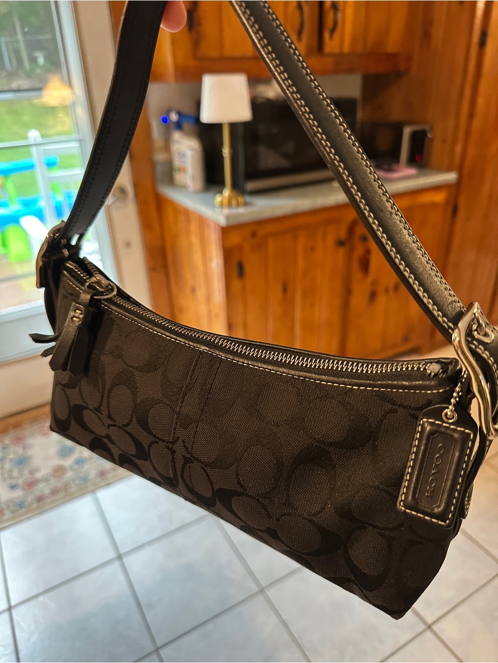 Vintage Coach Hamptons Signature Bag